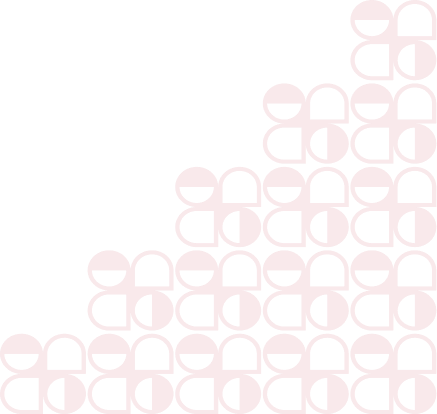 red shapes pattern